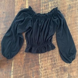 H&M off the shoulder top